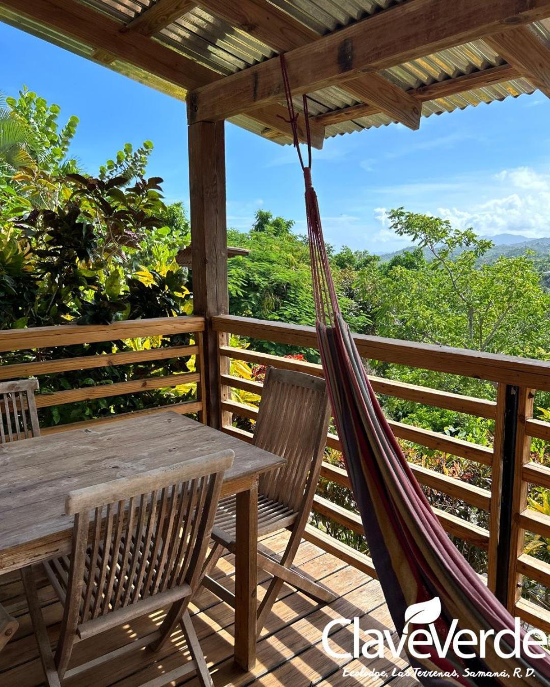 Clave Verde Ecolodge Las Terrenas Eksteriør billede